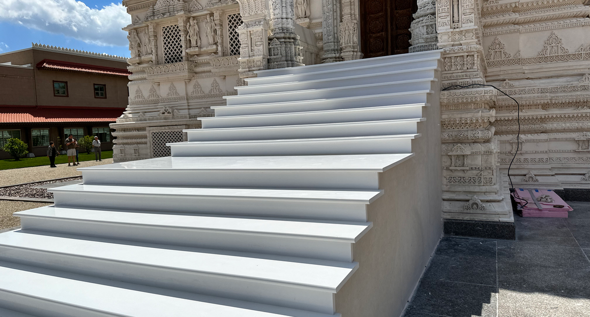 Church Outdoor Stair Remodel